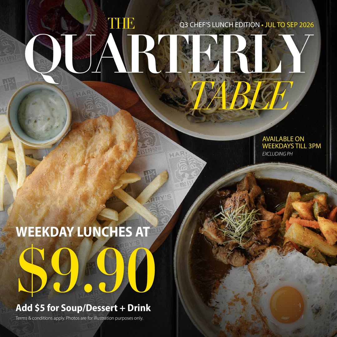 Harry's weekday lunch specials