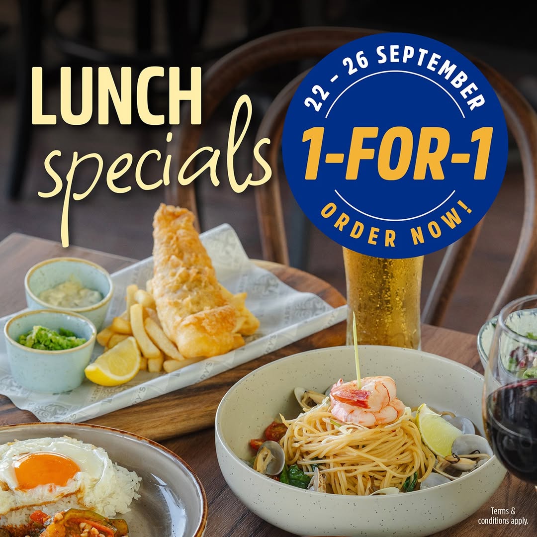 A delicious spread of dishes from Harry's new weekday lunch menu.